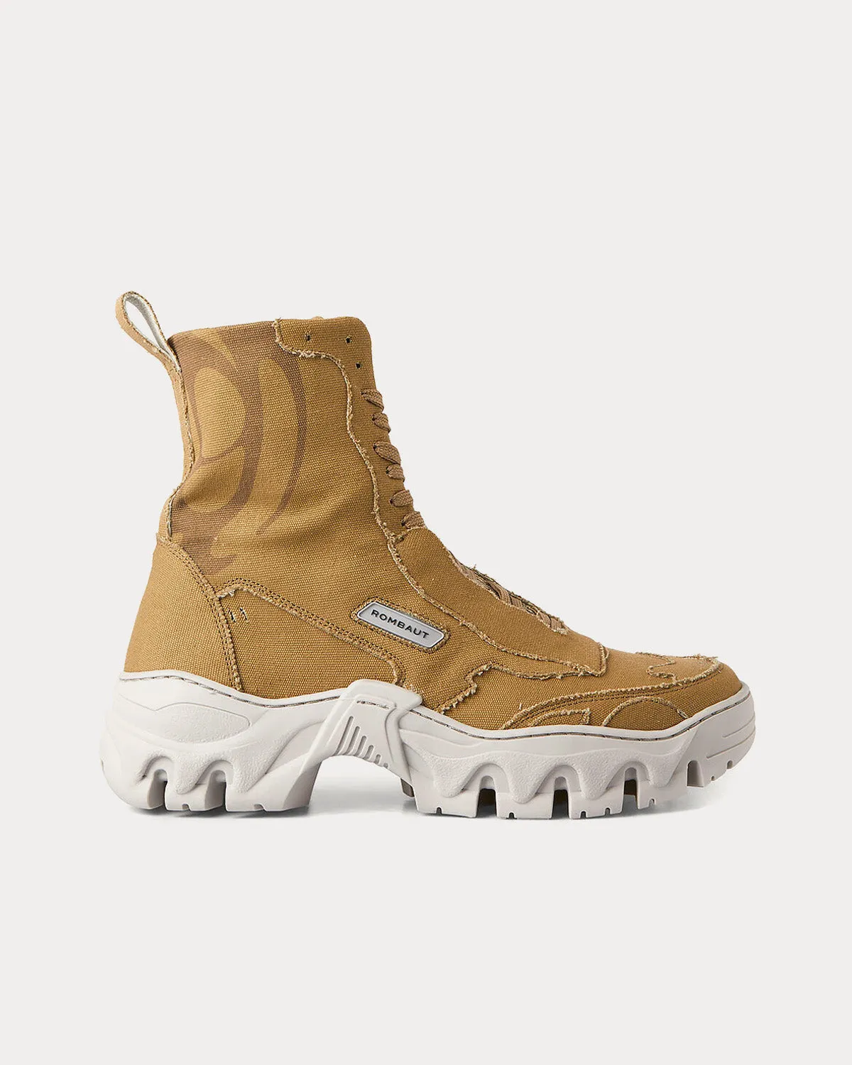 Boccaccio Sneaker Boots Khaki High Top Sneakers