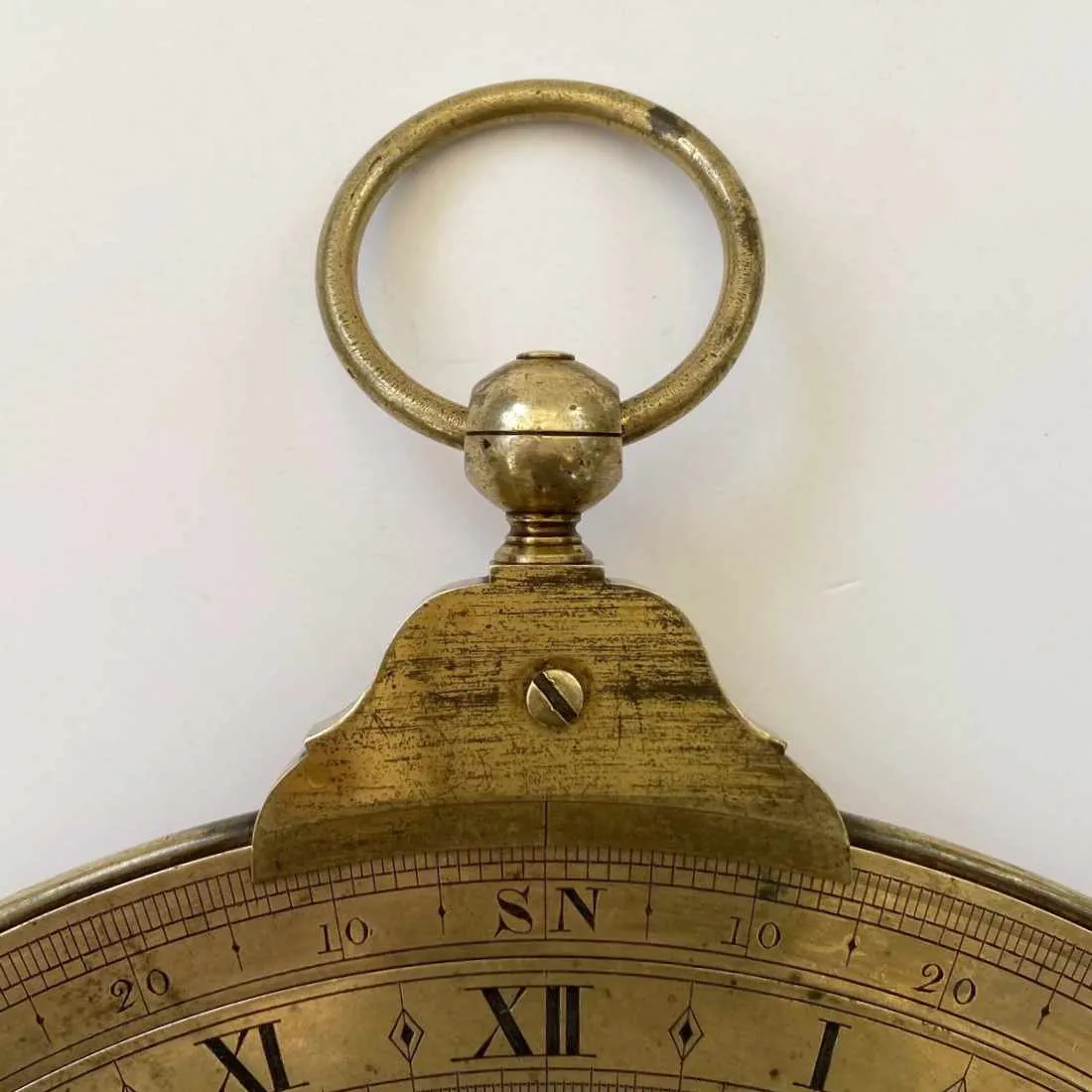 Large Eighteenth Century Universal Equinoctial Ring Dial by Dollond London