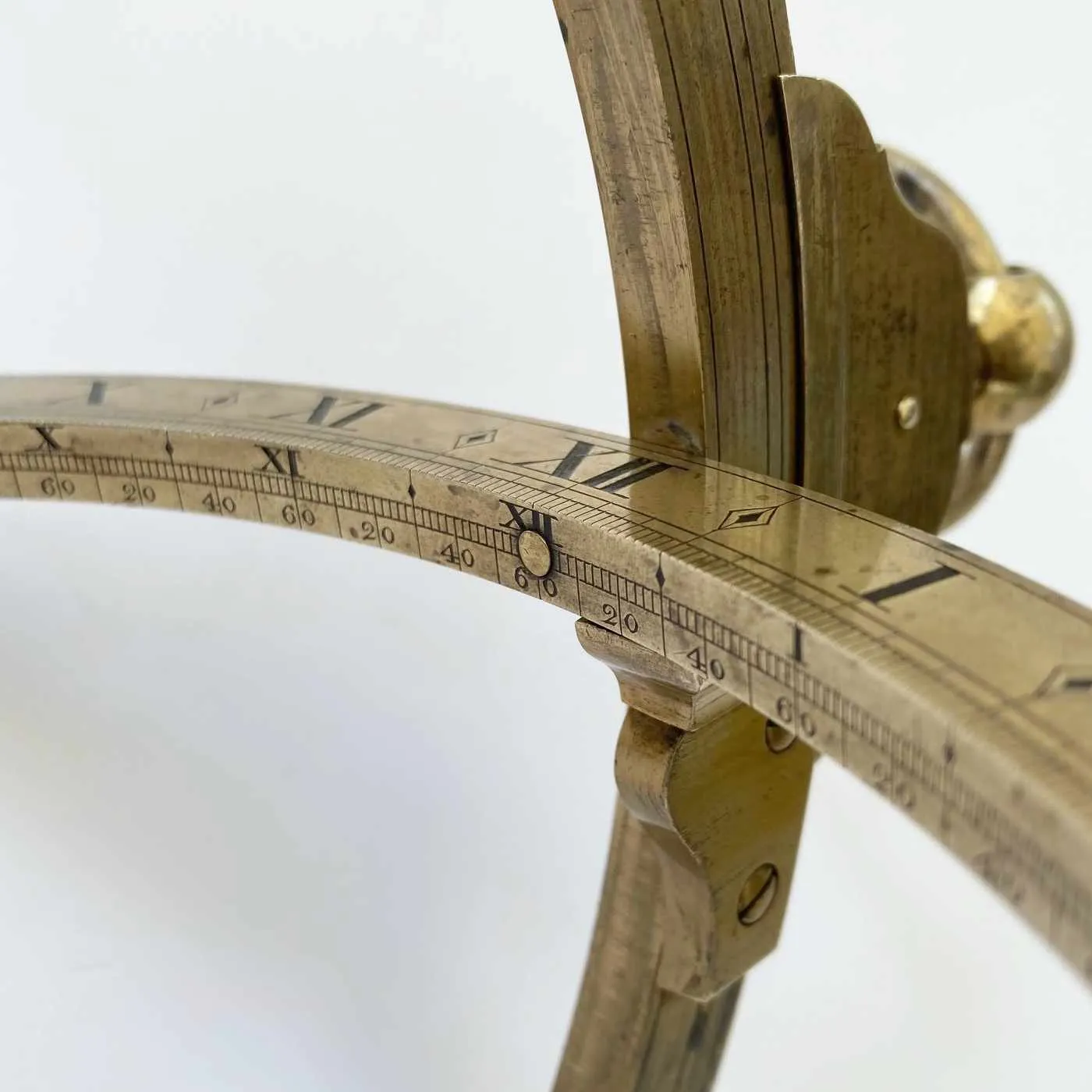 Large Eighteenth Century Universal Equinoctial Ring Dial by Dollond London